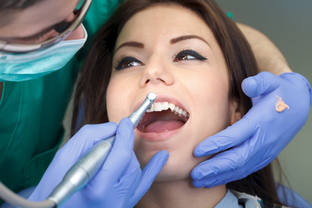 Professional dental brushing